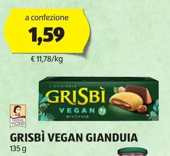 GRISBÌ VEGAN GIANDUIA 135 g