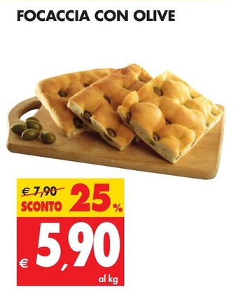 Tigros Focaccia con Olive offerta