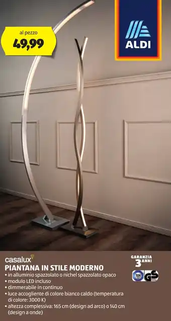 ALDI CASALUX PIANTANA IN STILE MODERNO offerta