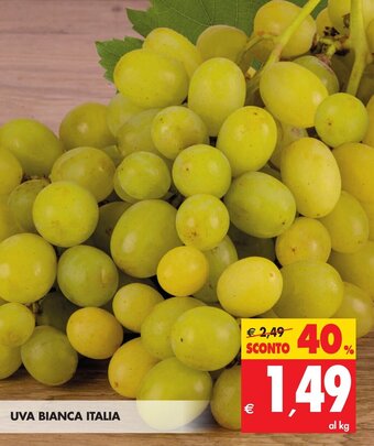 Tigros Uva Bianca Italia offerta