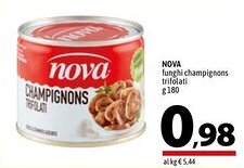 A&O NOVA funghi champignons trifolati g180 offerta