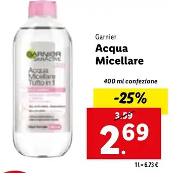 Garnier Acqua Micellare 400 ml confezione