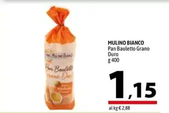 A&O MULINO BIANCO Pan Bauletto Grano Duro g 400 offerta
