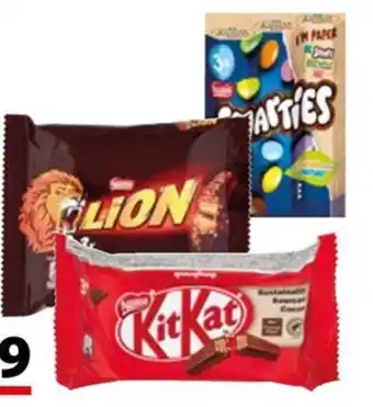 A&O NESTLÉ snack Lion, Smarties, Kit Kat 3 pz x g 42/34 offerta