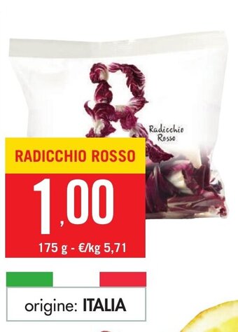 Tigros Radicchio Rosso 175g offerta