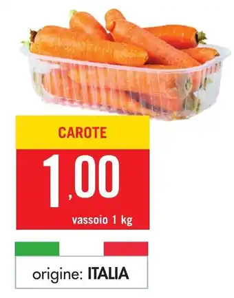 Tigros Carote Vassoio 1kg offerta