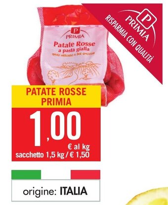 Tigros Primia Patate Rosse 1,5kg offerta