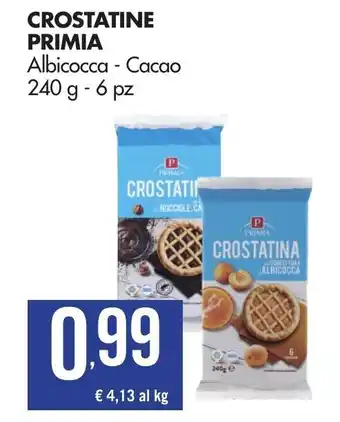 Tigros Primia Crostatine 240g 6pz offerta