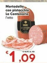 Despar La Centenaria Mortadella Con Pistacchio offerta