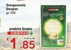 Despar Despar Gorgonzola offerta