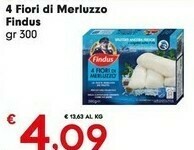 Despar Findus 4 Fiori Di Merluzzo 300 G(ml) offerta