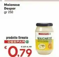 Despar Despar Maionose offerta