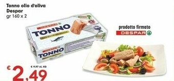 Despar Despar - Tonno All'Olio Di Oliva offerta