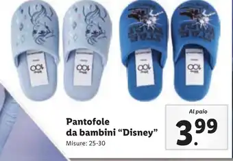 Lidl Pantofole da bambini "Disney" offerta