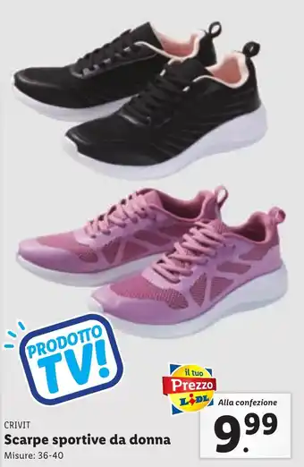 Lidl CRIVIT Scarpe sportive da donna offerta