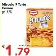 Despar Cameo Miscela 9 Torte offerta