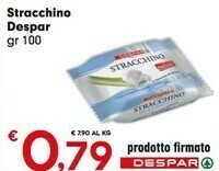 Despar Despar - Stracchino Biologico 100 G(ml) offerta