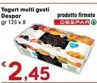 Despar Despar Yogurt Multi Gusti offerta