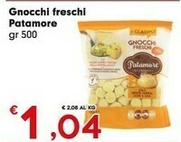 Despar Patamore Gnocchi Freschi 500 G(ml) offerta