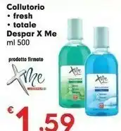 Despar Despar X Me Collutorio Fresh, Totale offerta