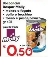 Despar Despar Molly Bocconcini Manzo E Fegato / Pollo E Tacchino / Tonno E Pesce Bianco offerta