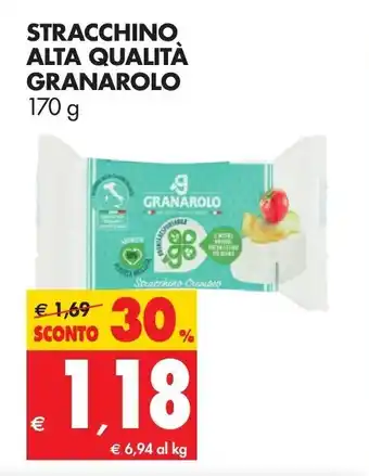 Tigros Granarolo Stracchino Alta Qualità 170g offerta