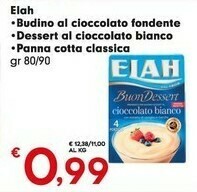 Elah Budino / Dessert / Panna