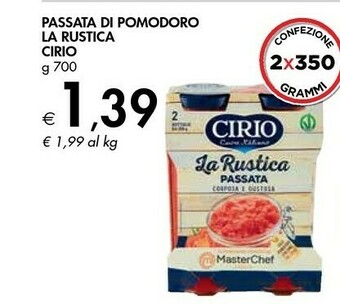 Bennet Cirio Passata di pomodoro offerta