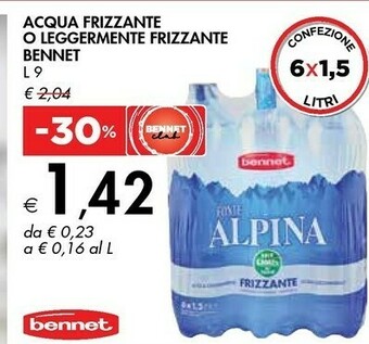 Bennet Acqua offerta