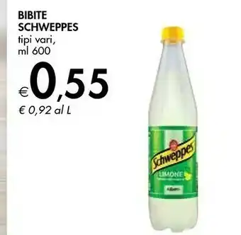 Bennet Schweppes Bevande analcoliche offerta