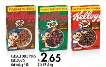Bennet Coco Cereali Kelloggs offerta