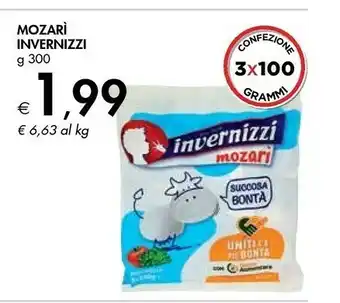 Bennet Invernizzi Mozzarella offerta