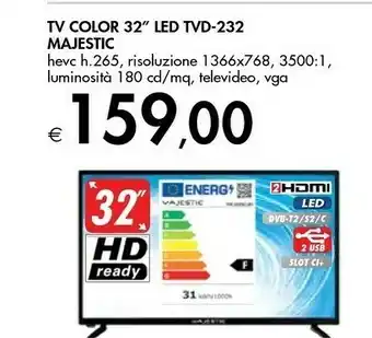 Bennet Majestic Tv led 32 offerta