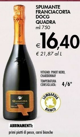 Bennet Franciacorta Spumante offerta