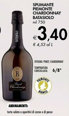 Bennet Spumante offerta
