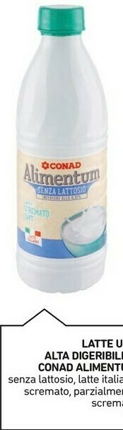Conad Latte parzialmente scremato offerta