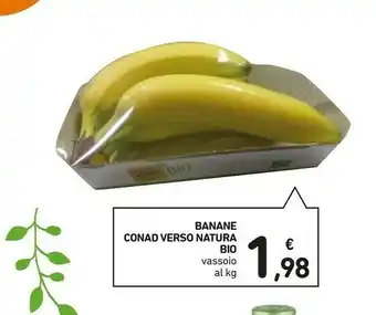 Conad Natura bio Banane offerta