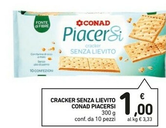Conad Crackers offerta