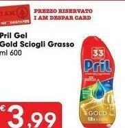 Despar Pril Gel Gold Sciogli Grasso offerta