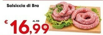 Despar Salsiccia Di Bra offerta
