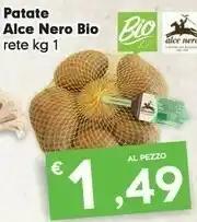 Despar Alce Nero Patate Bio offerta