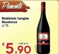 Bauducco Nebbiolo Langhe