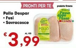 Despar Despar Pollo Fusi offerta