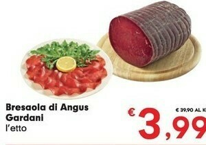 Despar Gardani Bresaola Di Angus offerta