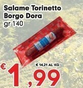 Despar Borgo dora Salame Torinetto offerta