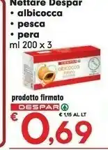 Despar Nettare Albicocca