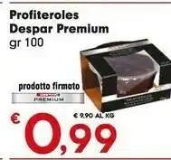 Despar Despar Premium Profiteroles offerta