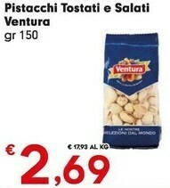 Despar Ventura Pistacchi Tostati E Salati offerta
