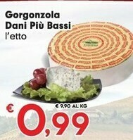 Despar Gorgonzola Dani Piu Bassi offerta
