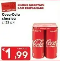 Despar Coca Cola Coca cola zero offerta